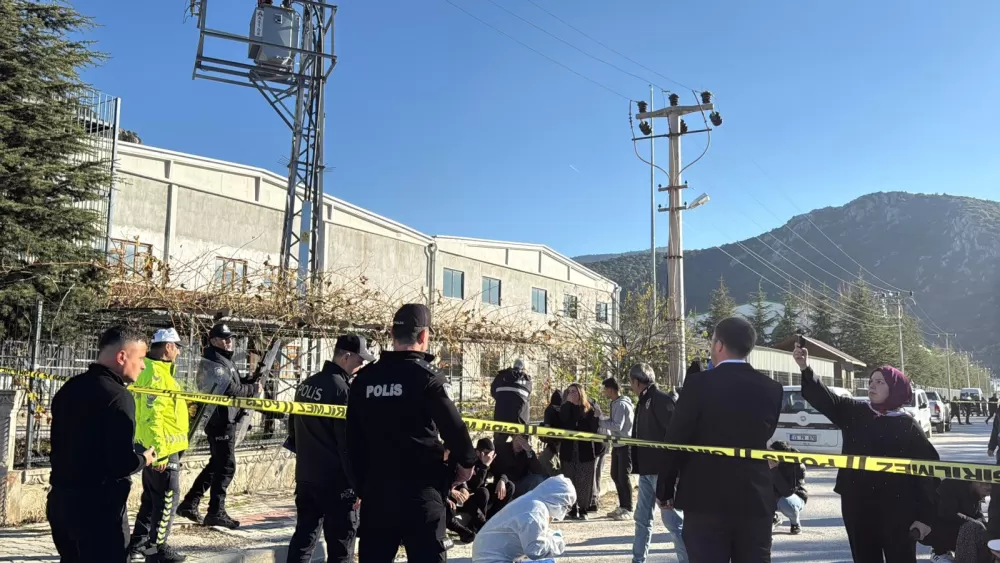 Bucak OSB'de Büyük Tatbikat Yangın ve KBRN Riskine Karşı Kurumlar Tek Yumruk