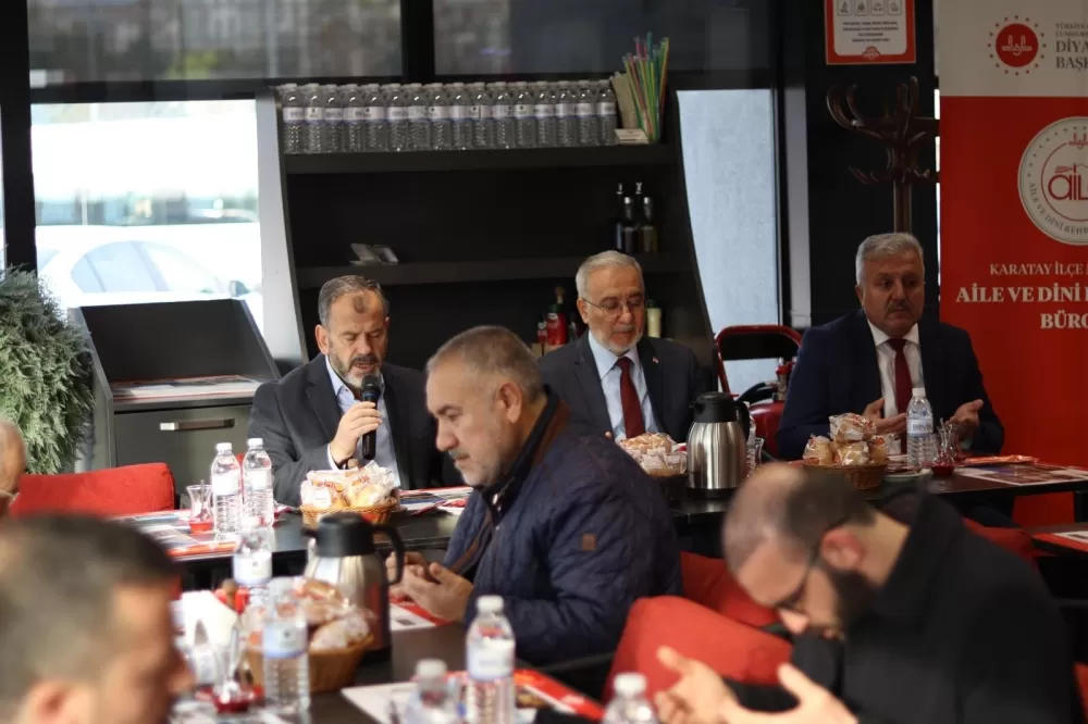 Konya İl ve Karatay İlçe Müftülüğü engelli personel ve öğrencilerle Kahvaltıda Buluştu