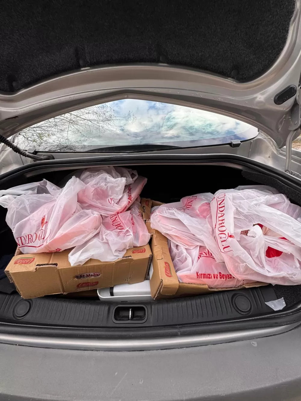 MHP Burdur'dan gıda yardımı! Şehidimizin annesinden teşekkür