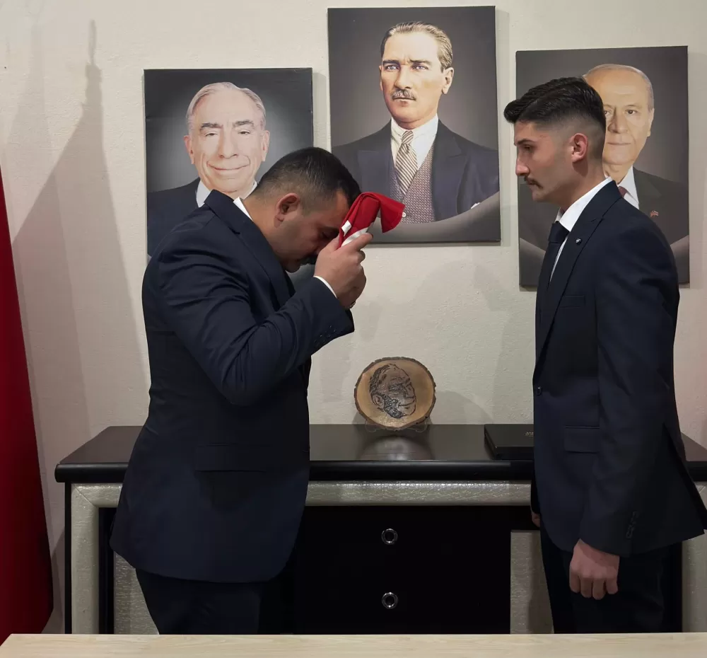 Ülkü Ocakları Çavdır'da görev değişimi! Başkanlığa Ali Özcan atandı