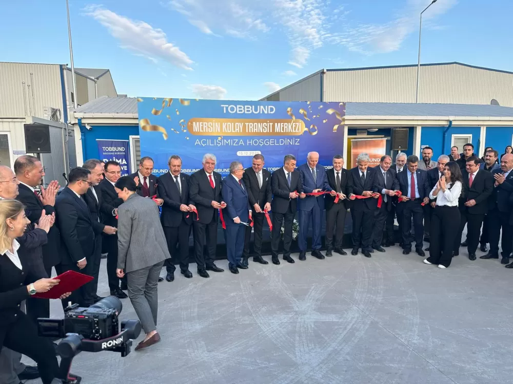 Başkan Meçikoğlu, Mersin Kolay Transit Merkezi açılışına katıldı