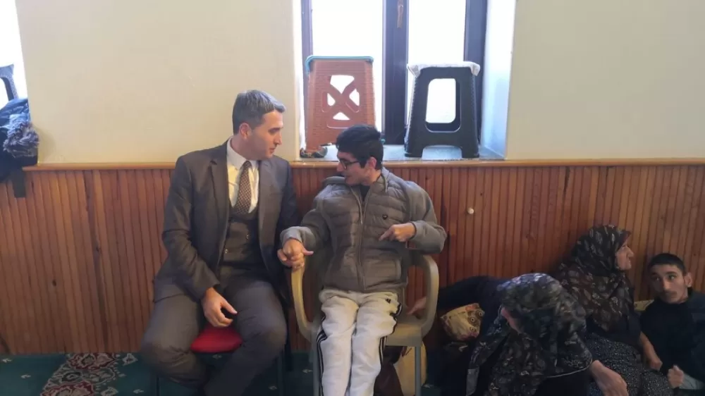 Bucak'ta müftülükten özel program Can Kaymakam da katıldı