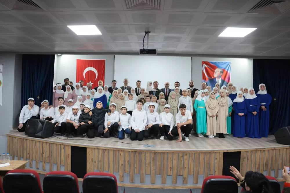 Erzincan Üzümlü 'de Üç aylar programında Ahıska Türkleri
