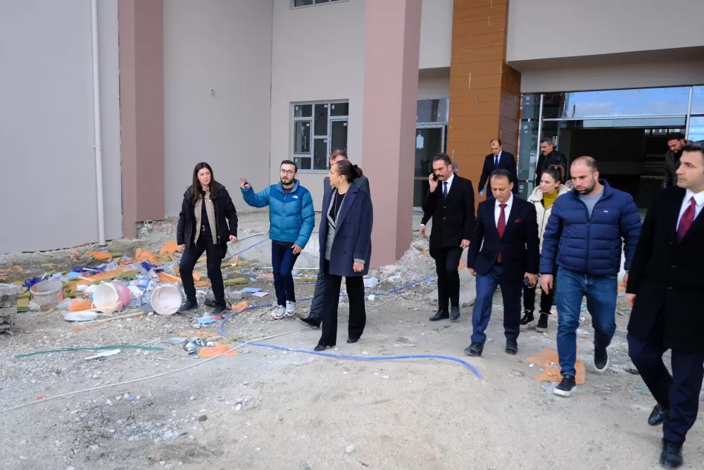 Burdur Valisi Bilgihan, eğitim yatırımlarını yerinde inceledi