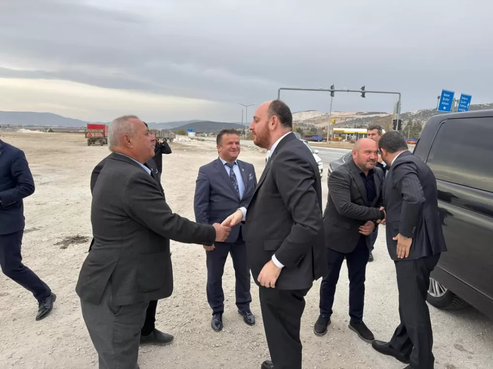 Karamanlı’da AK Parti heyetinden yatırım ziyaretleri