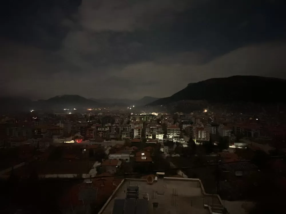 Bucak karanlığa büründü