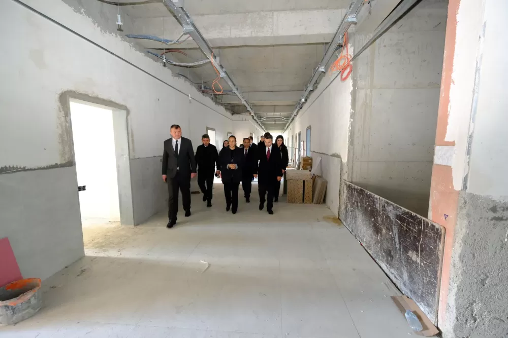 Burdur Valisi Bilgihan, eğitim yatırımlarını yerinde inceledi