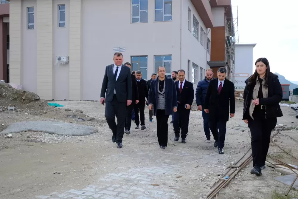 Vali Bilgihan, Burdur’daki eğitim yatırımlarını yerinde inceledi