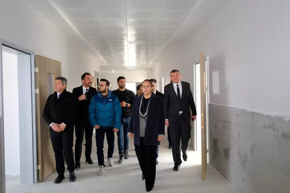 Vali Bilgihan, Burdur’daki eğitim yatırımlarını yerinde inceledi