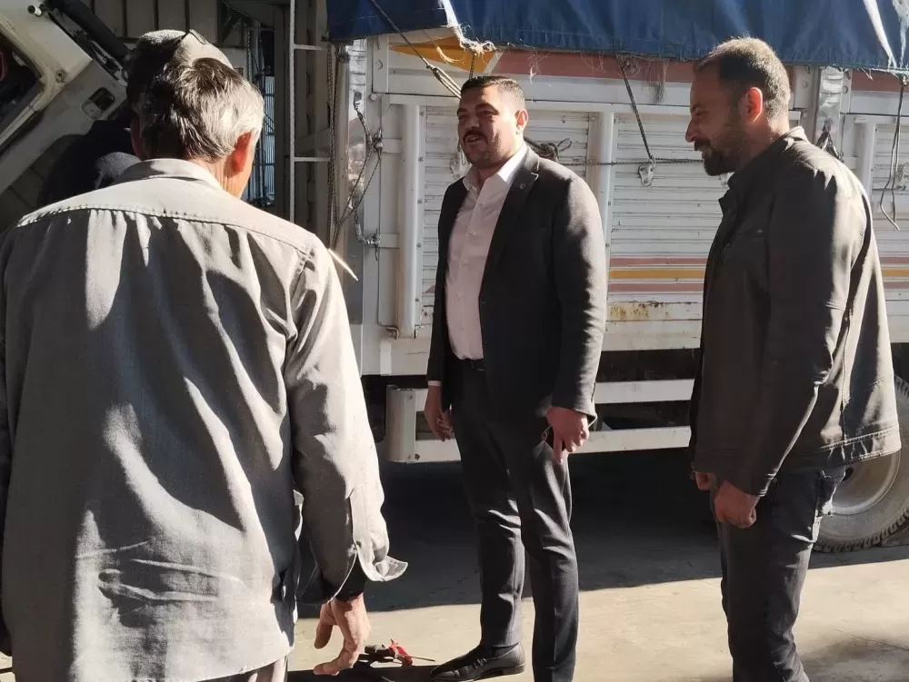 MHP İl Başkanı Mustafa Gün’den Bucak Sanayi esnafına ziyaret