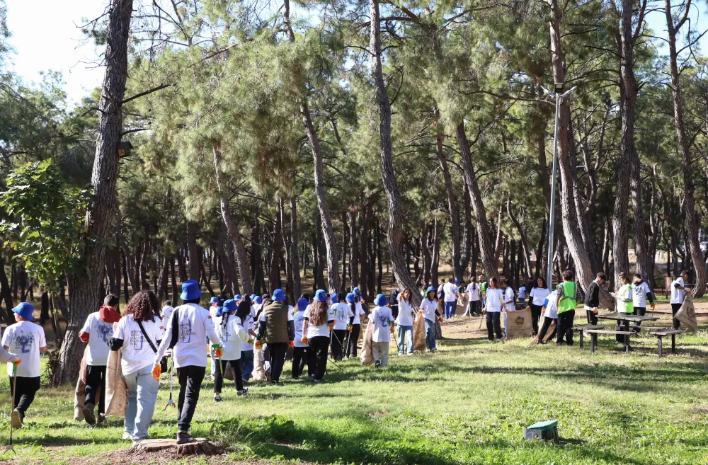 Orman ekosisteminde atıkların tehlikesi uygulamalı gösterildi
