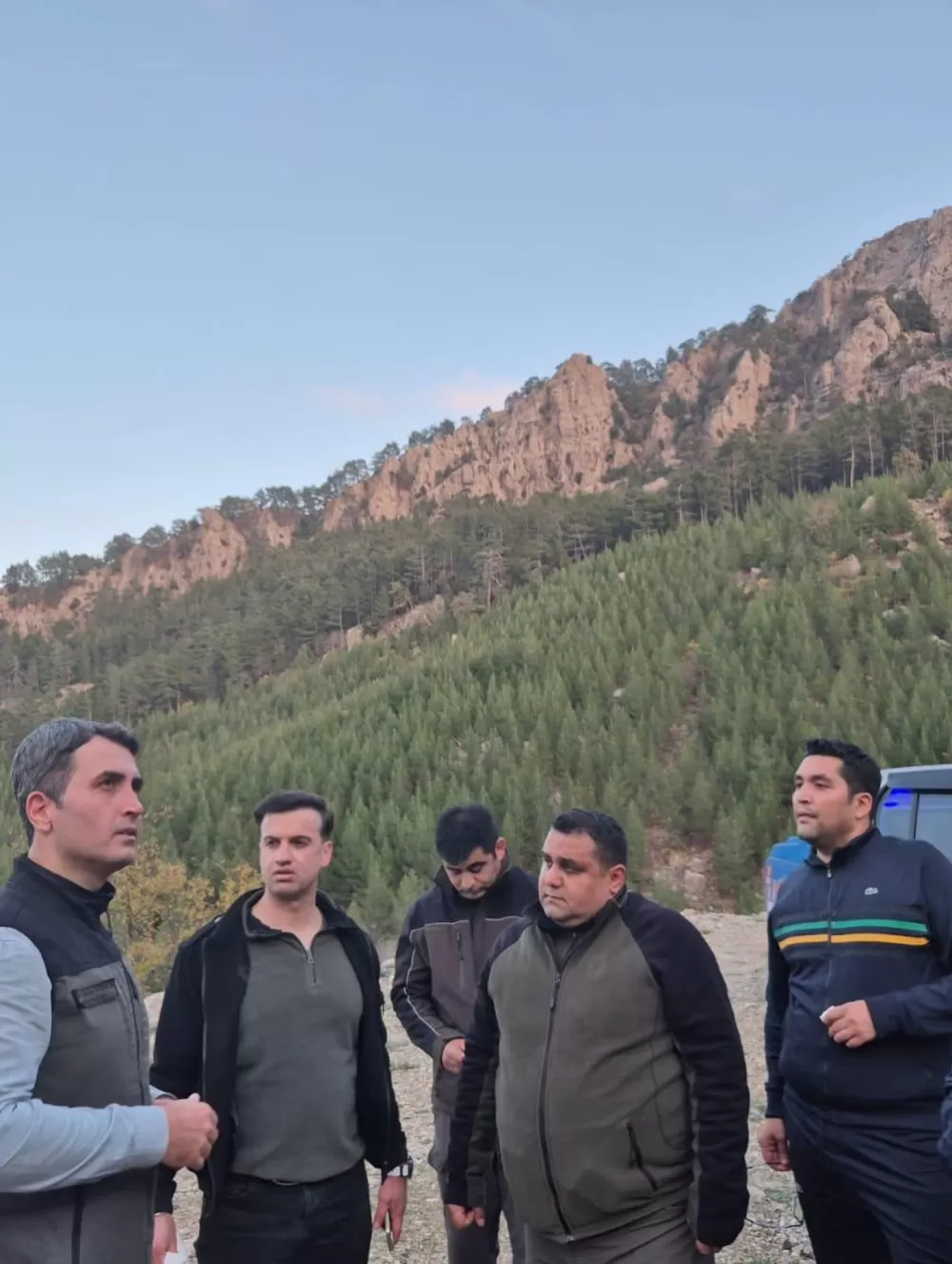 Kaymakam Kuruca, Karadağ bölgesinde incelemelerde bulundu