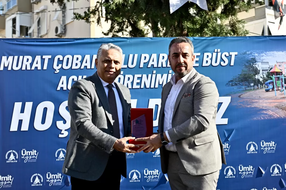 Aşık Murat Çobanoğlu Parkı hizmete açıldı