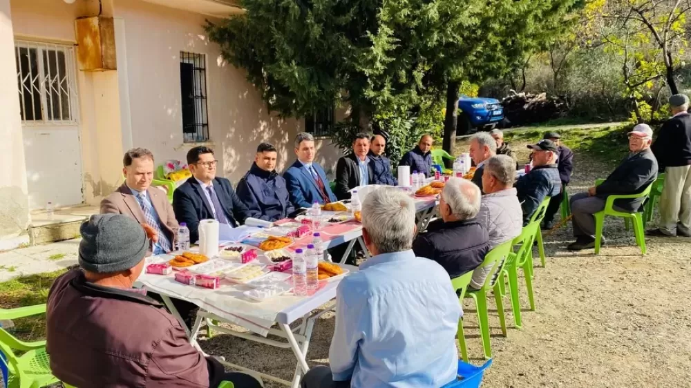 Kaymakam Kuruca'dan Kızılseki Köyüne iadeyi ziyaret