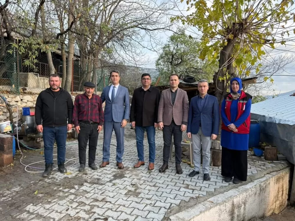 Kaymakam Kuruca'dan kapsamlı Kızılkaya ziyareti! Başkan Güngör'den teşekkür
