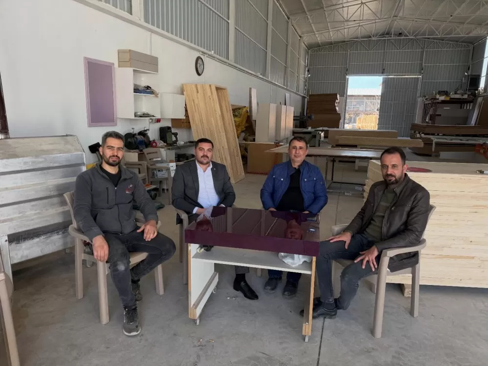 Başkan Mustafa Gün Bucak'ta! Esnafları ziyaret ettiler