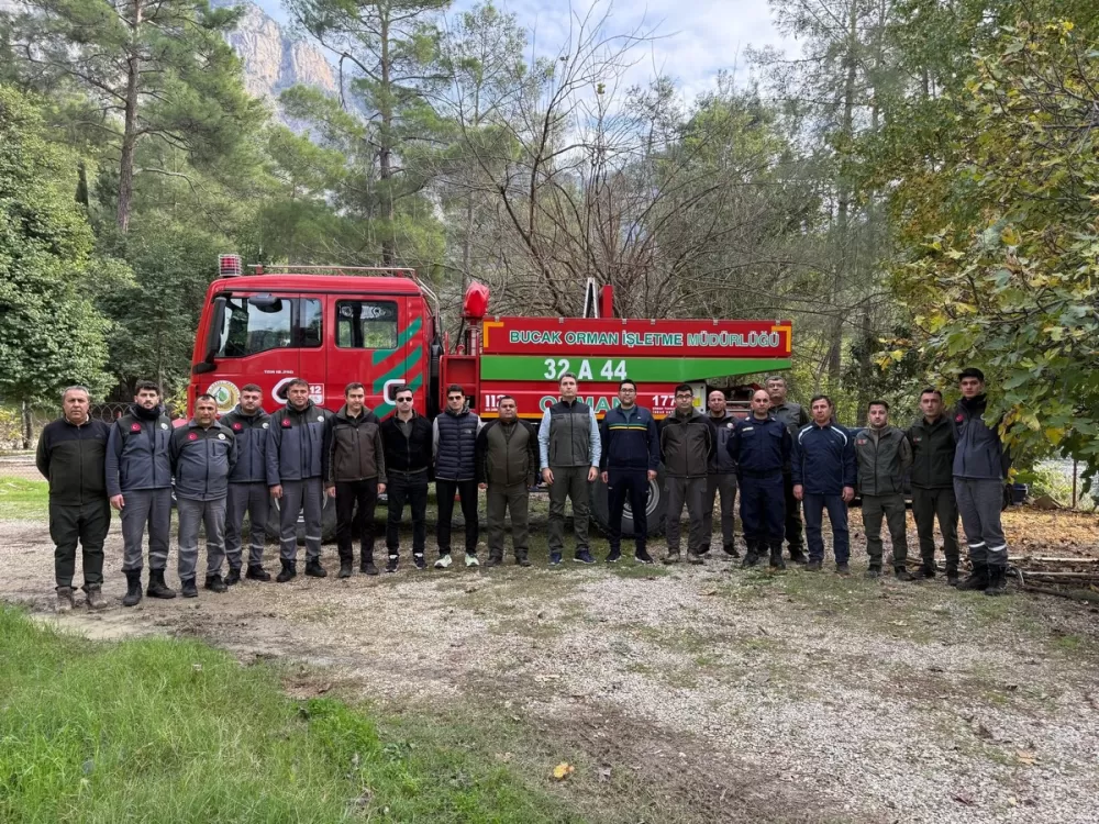 Kaymakam Kuruca’dan alev savaşçılarına ziyaret Sezon hazırlıkları incelendi