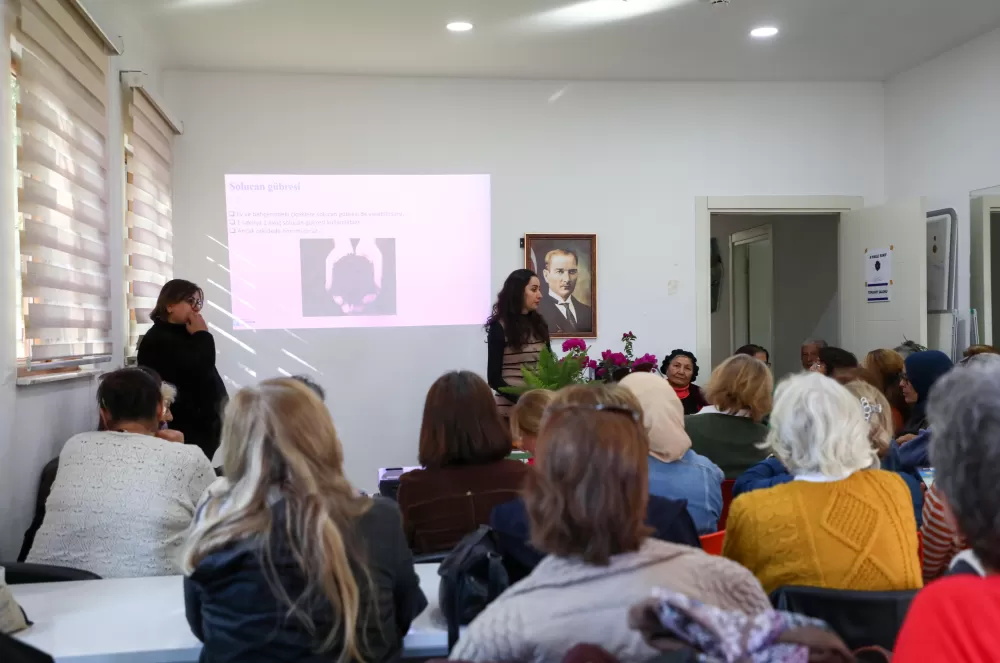 Büyükşehir Belediyesinden, yaş almış bireylere evde çiçek yetiştiriciliği eğitimi