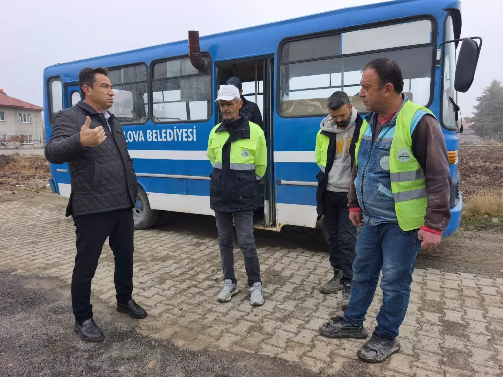 Başkan Kurd sahada çalışmaları inceledi! Personelle, esnaf ve vatandaşlarla buluştu