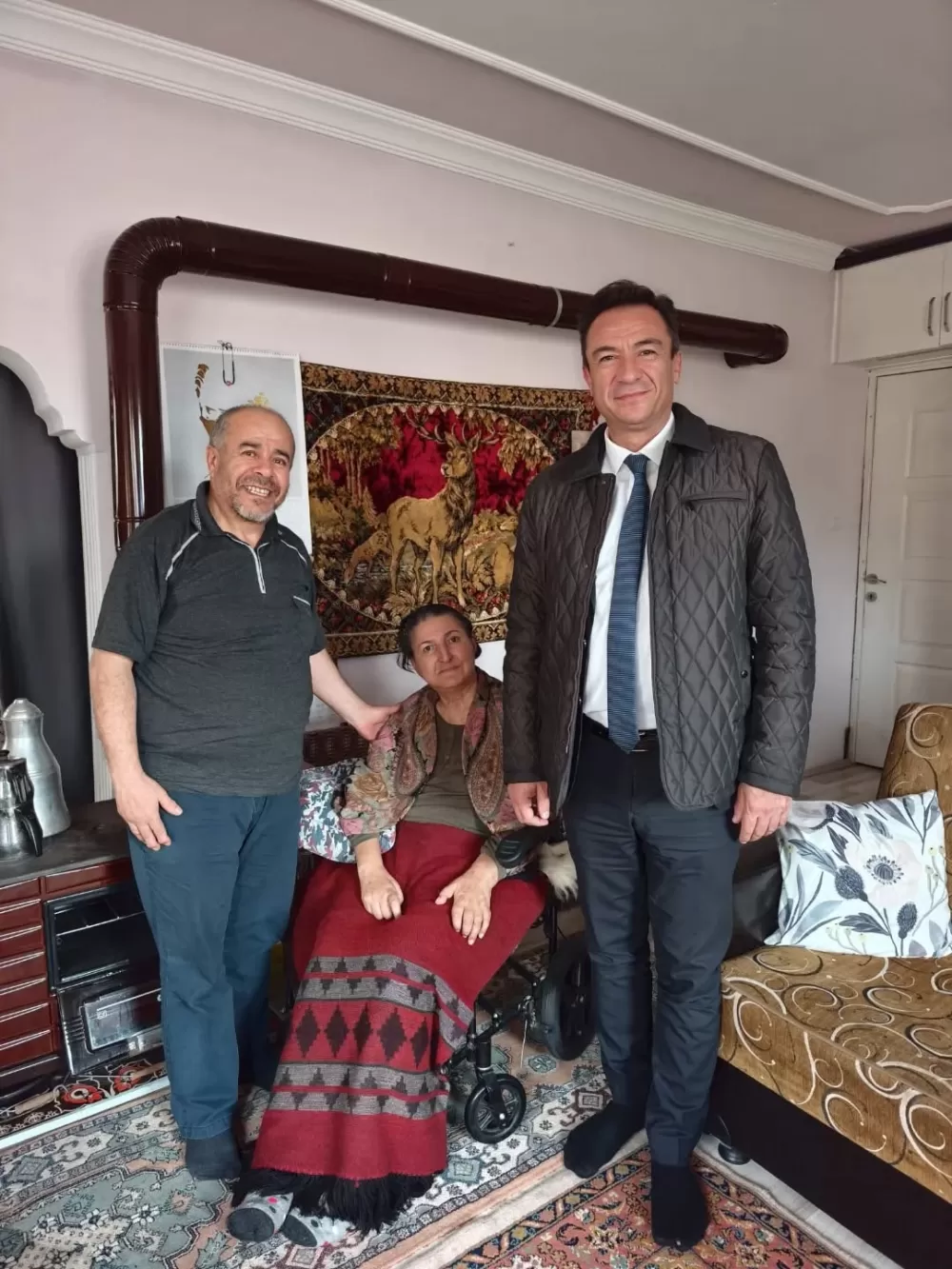 Başkan Okan Kurd'dan anlamlı günde anlamlı ziyaretler