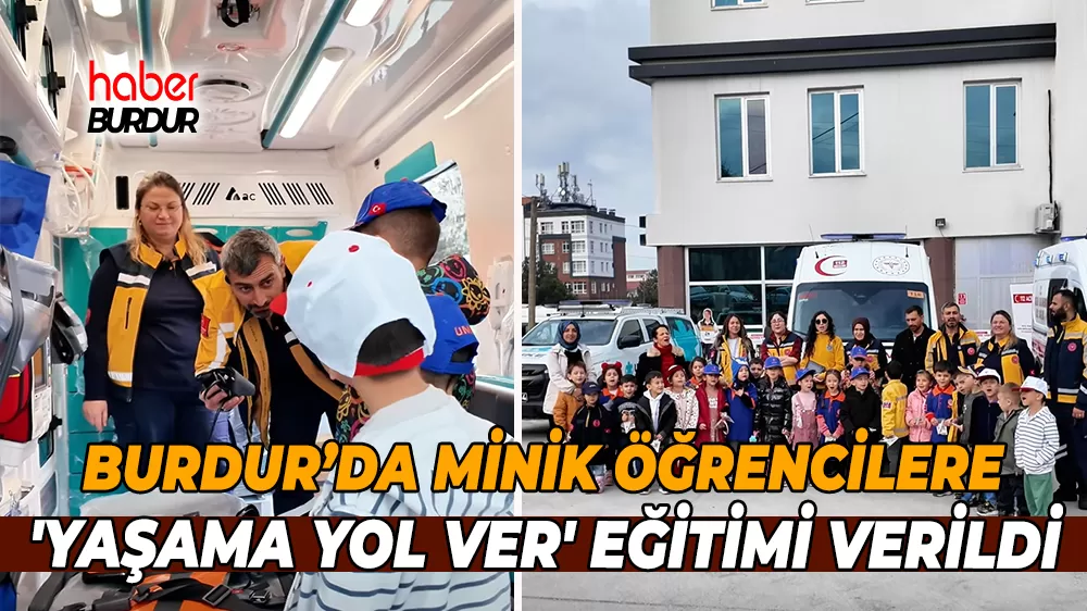 Acil Sağlık Hizmetleri Haftasında çocuklara hayati bilgilendirme