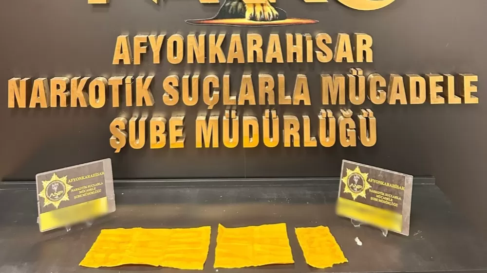Afyonkarahisar'da uyuşturucu operasyonu