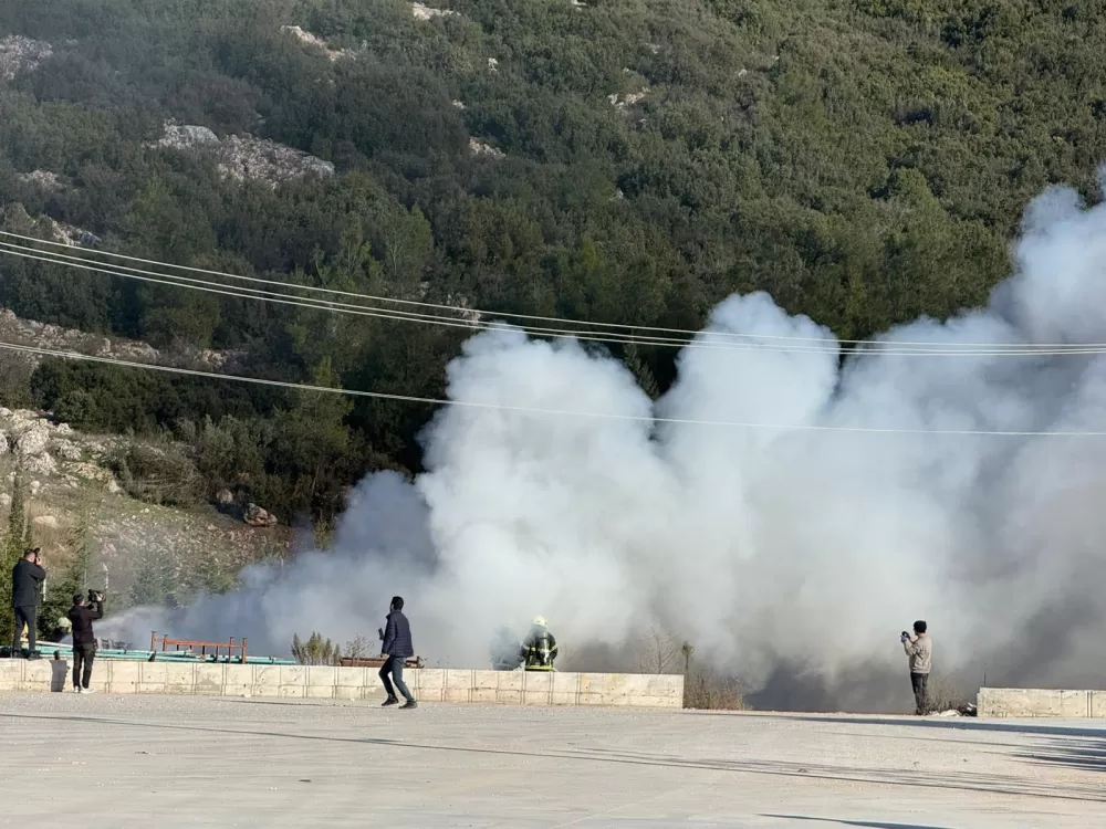 Bucak OSB'de Büyük Tatbikat Yangın ve KBRN Riskine Karşı Kurumlar Tek Yumruk