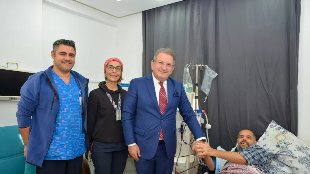 Antalya'da evde diyaliz uygulaması