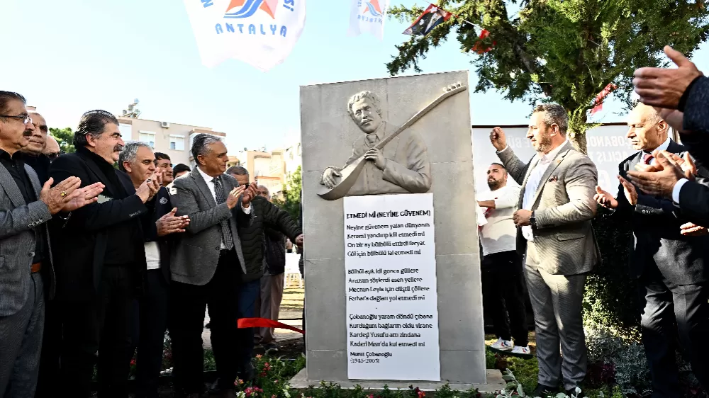 Aşık Murat Çobanoğlu Parkı hizmete açıldı