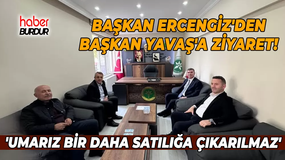 Başkan Ercengiz’den Pancar Ekicileri Kooperatifine ziyaret