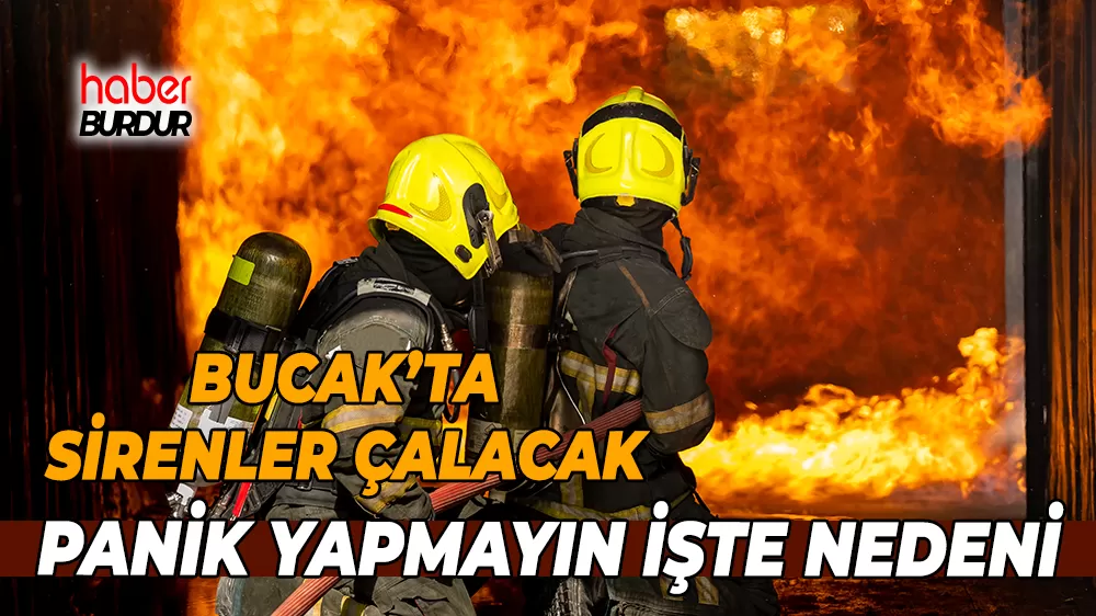 Bucak’ta 12 Aralık’ta geniş katılımlı Afet Tatbikatı yapılacak