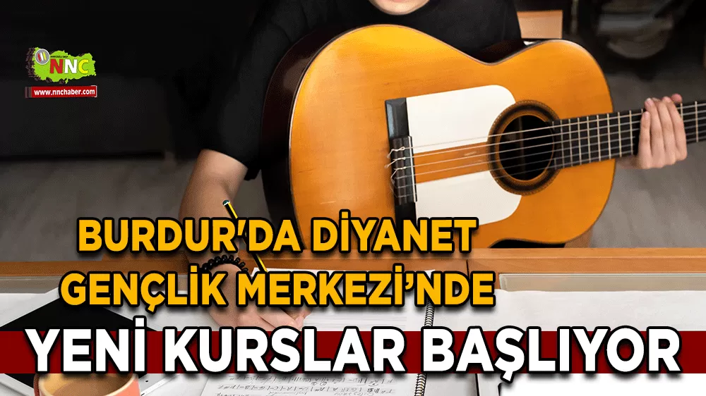 Burdur'da Diyanet Gençlik Merkezi’nde yeni kurslar başlıyor