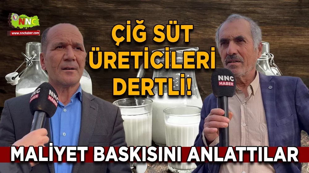 Çiğ süt üreticileri dertli! Maliyet baskısını anlattılar Bakın neler söylediler
