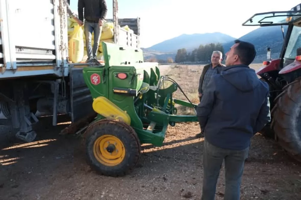 Kızılkaya'da üretim güçleniyor! Başkan Güngör'den desteğe teşekkür