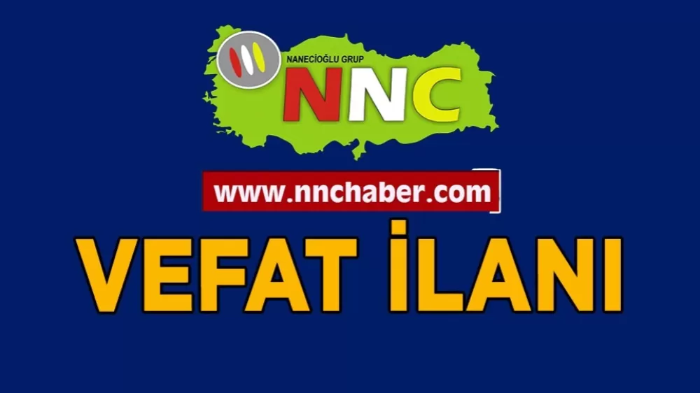 Elmalı Vefat Rıza Kıvrak 