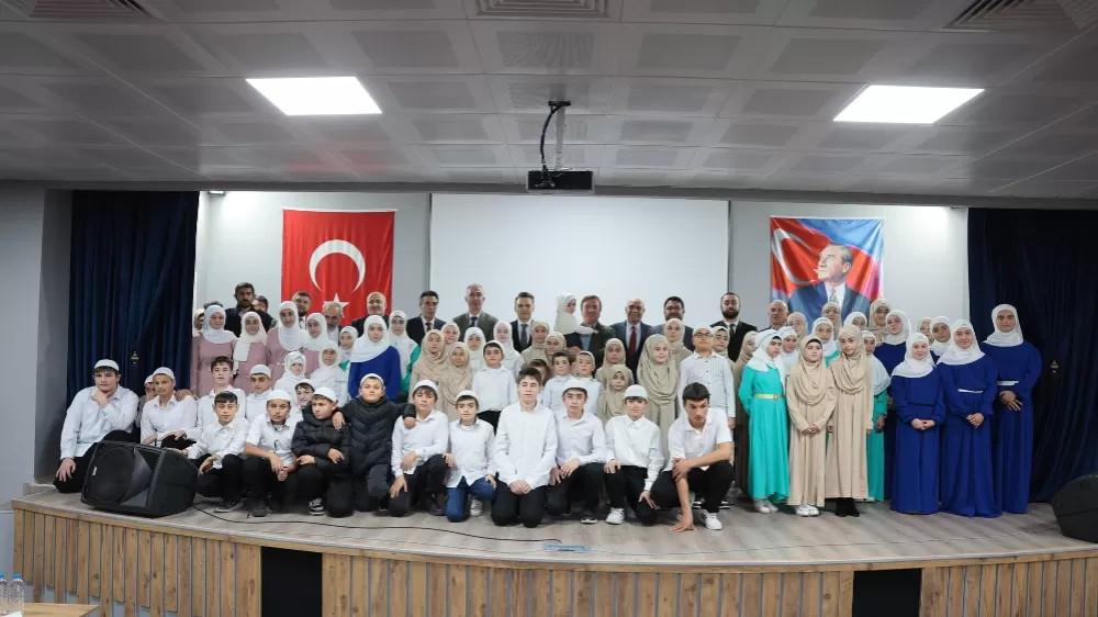Erzincan Üzümlü 'de  Üç aylar programında Ahıska Türkleri 