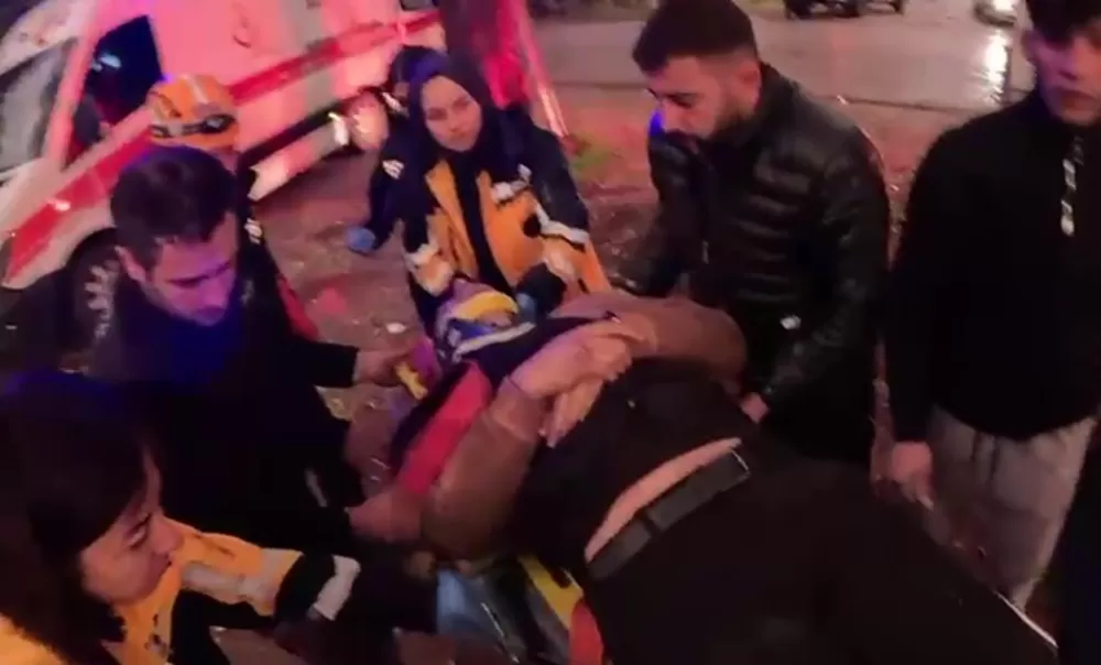 Virajlı yolda hakimiyeti yitirip uçuruma yuvarlandı