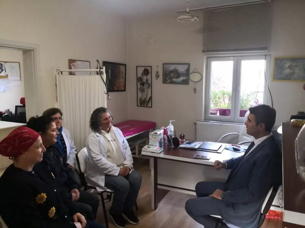 Kaymakam Kuruca'dan kapsamlı Kızılkaya ziyareti! Başkan Güngör'den teşekkür