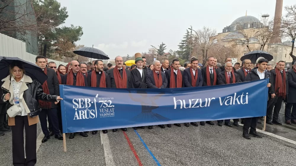 Konya'da Mevlana’nın 752. Vuslat Yıl Dönümü Etkinlikleri Protokolün Katılımıyla Başladı