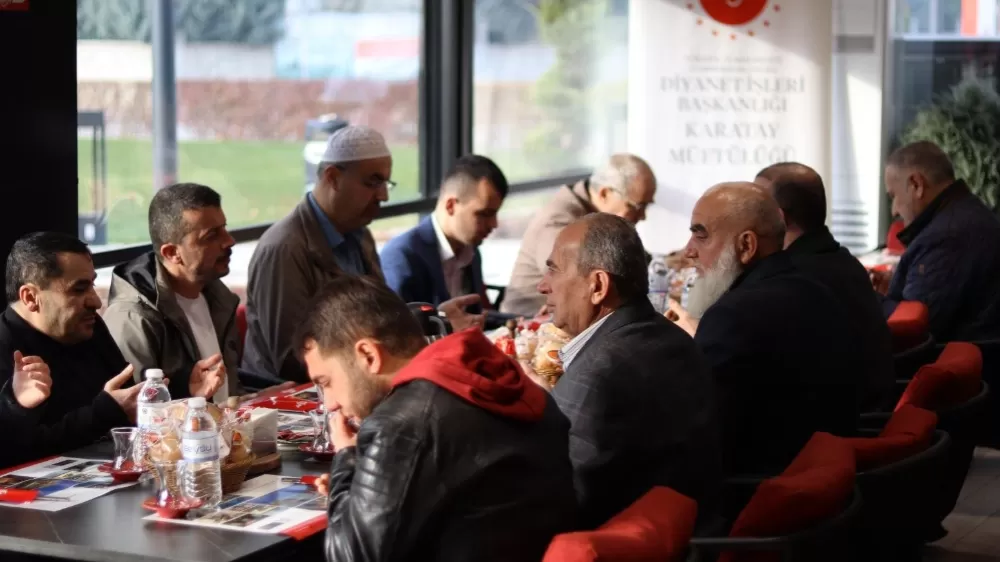 Konya İl ve Karatay İlçe Müftülüğü  engelli personel ve öğrencilerle Kahvaltıda Buluştu 