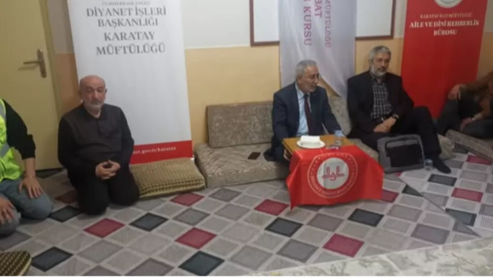 Konya Karatay Müftülüğünde “Baba Okulu Seminerleri” Başladı