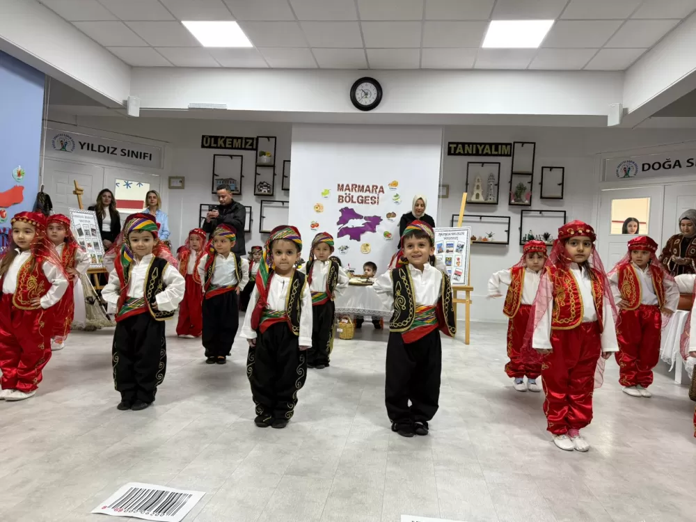 Bucak'ta yerli malı haftası unutulmadı! Miniklerden özel sergi