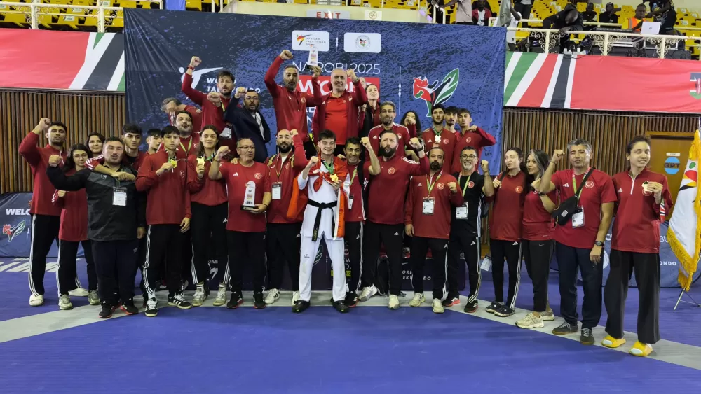 Türk Taekwondosu Kenya Şampiyonasında madalyalarla dönüyor