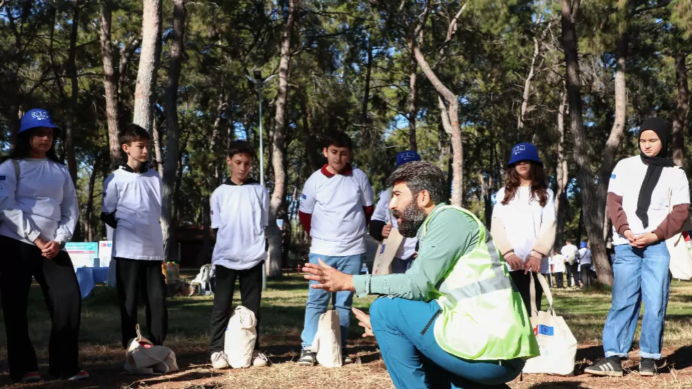 Orman ekosisteminde atıkların tehlikesi uygulamalı gösterildi