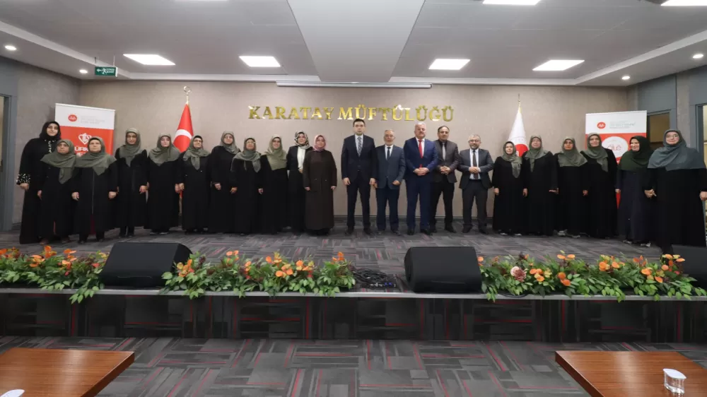 "Parmaklarla Okunan Ayet ve Hadisler” Programı Konya Karatay’da Gerçekleşti