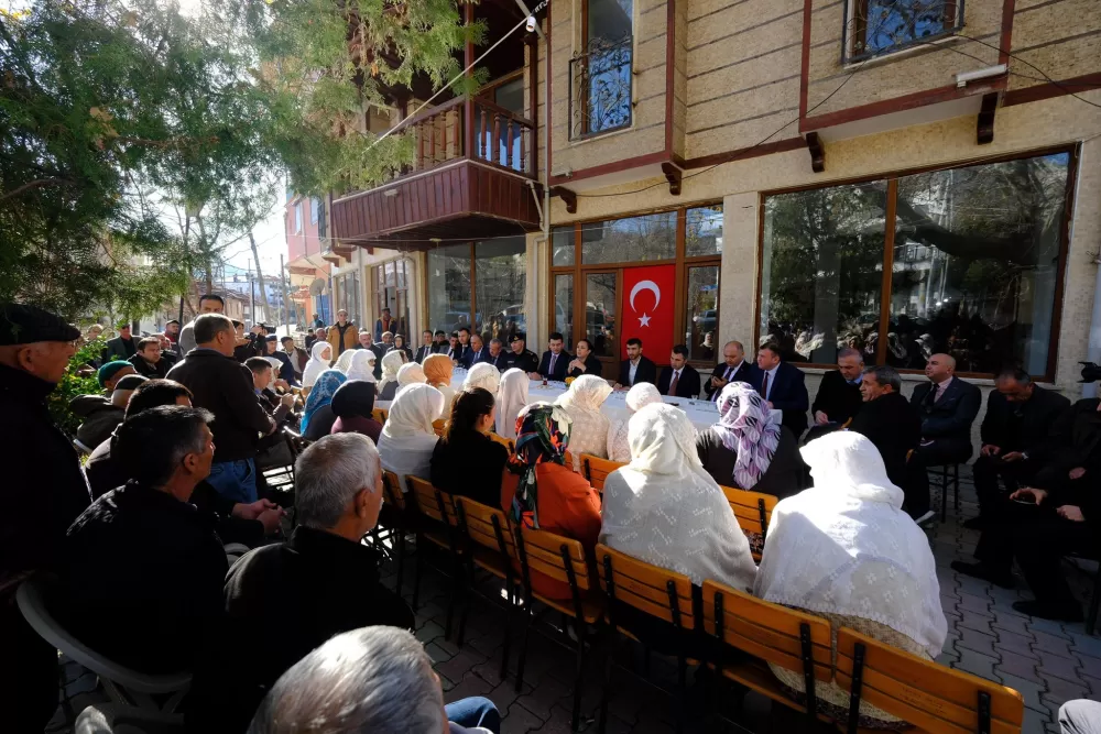 Burdur Valisi Bilgihan, Gölhisar’ın İbecik Köyünü ziyaret etti