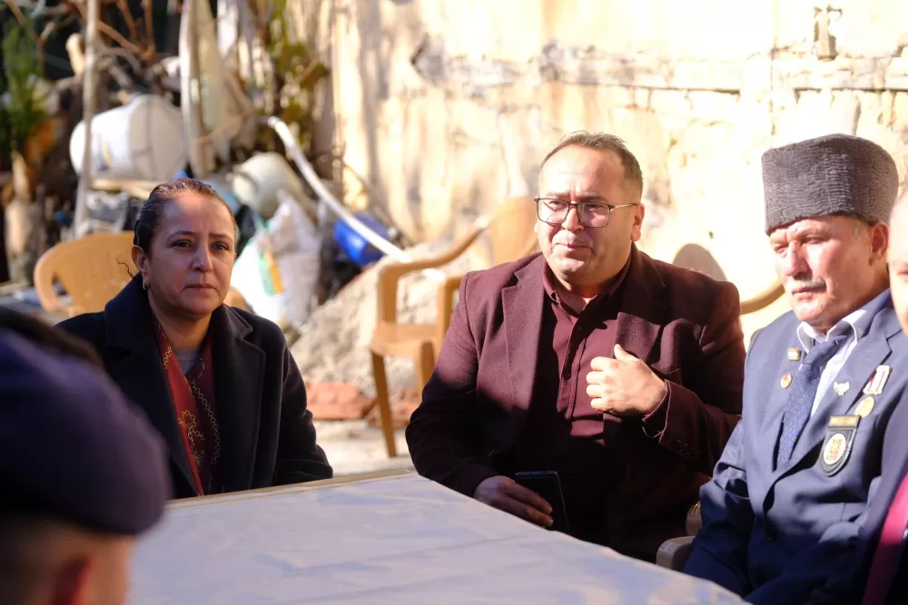 Vali Bilgihan, şehit ailesi ve gazi Akcan’ı ziyaret etti