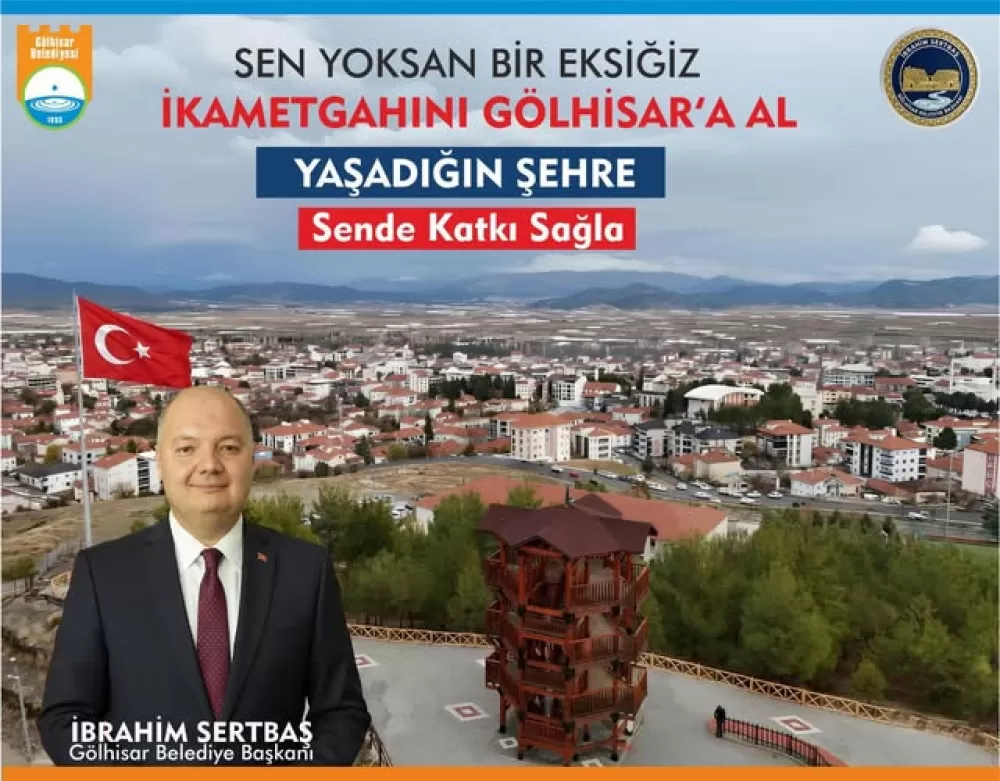 Başkan Sertbaş'tan ikametgah çağrısı! 'Sen yoksan bir eksiğiz'