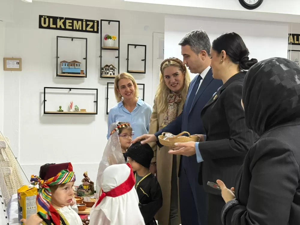 Bucak'ta yerli malı haftası unutulmadı! Miniklerden özel sergi