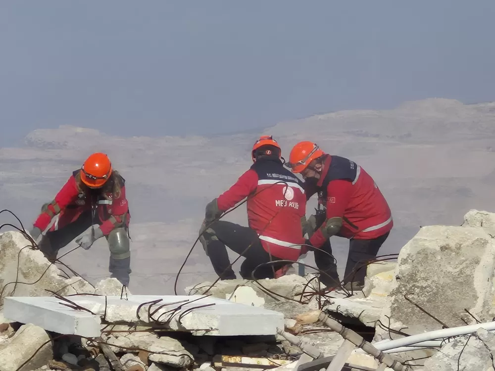 Denizli'de 5.6 büyüklüğünde deprem senaryosu tatbikatı